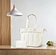 puffy tote bag